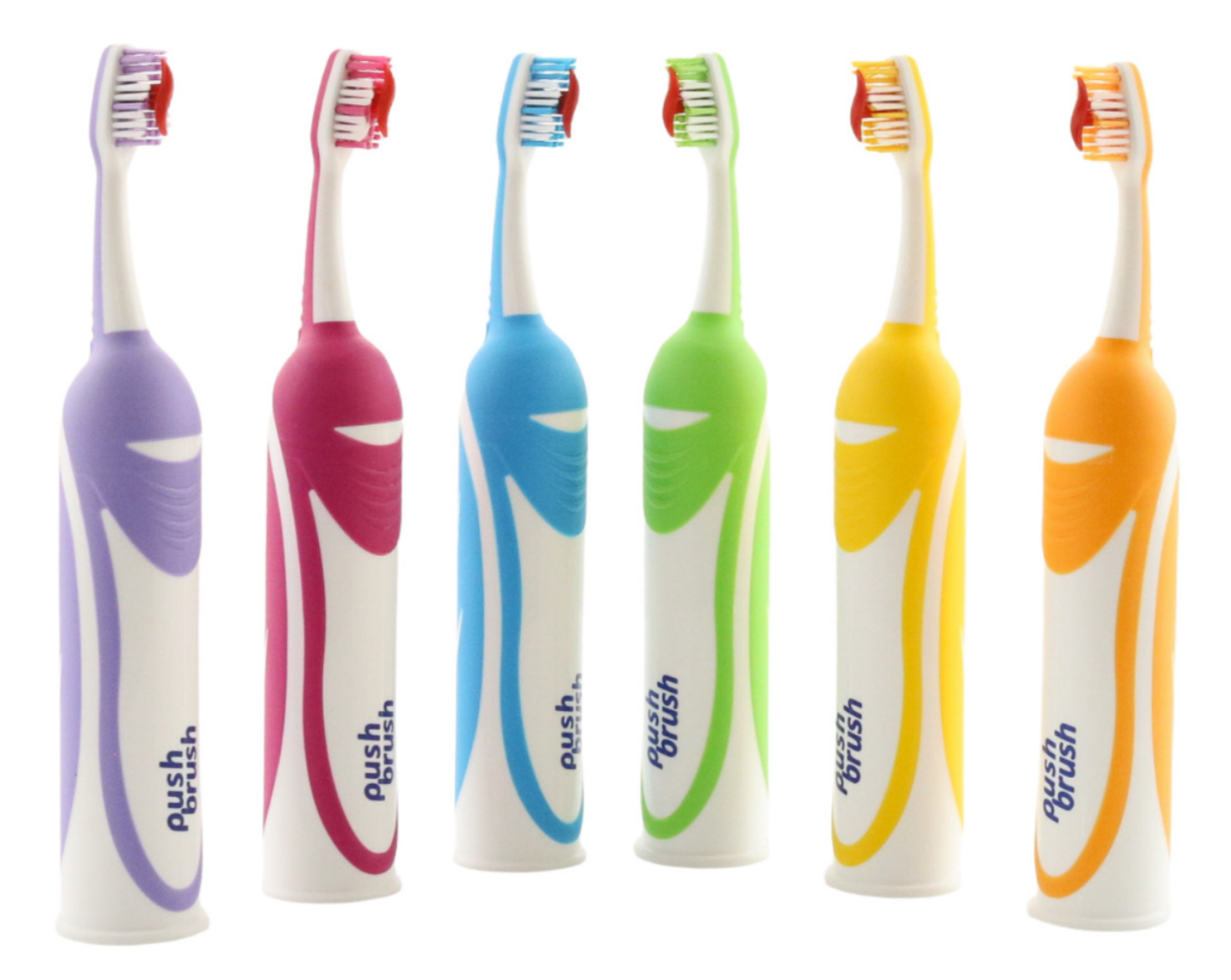 PUSH BRUSH (6x) | Regenbogen